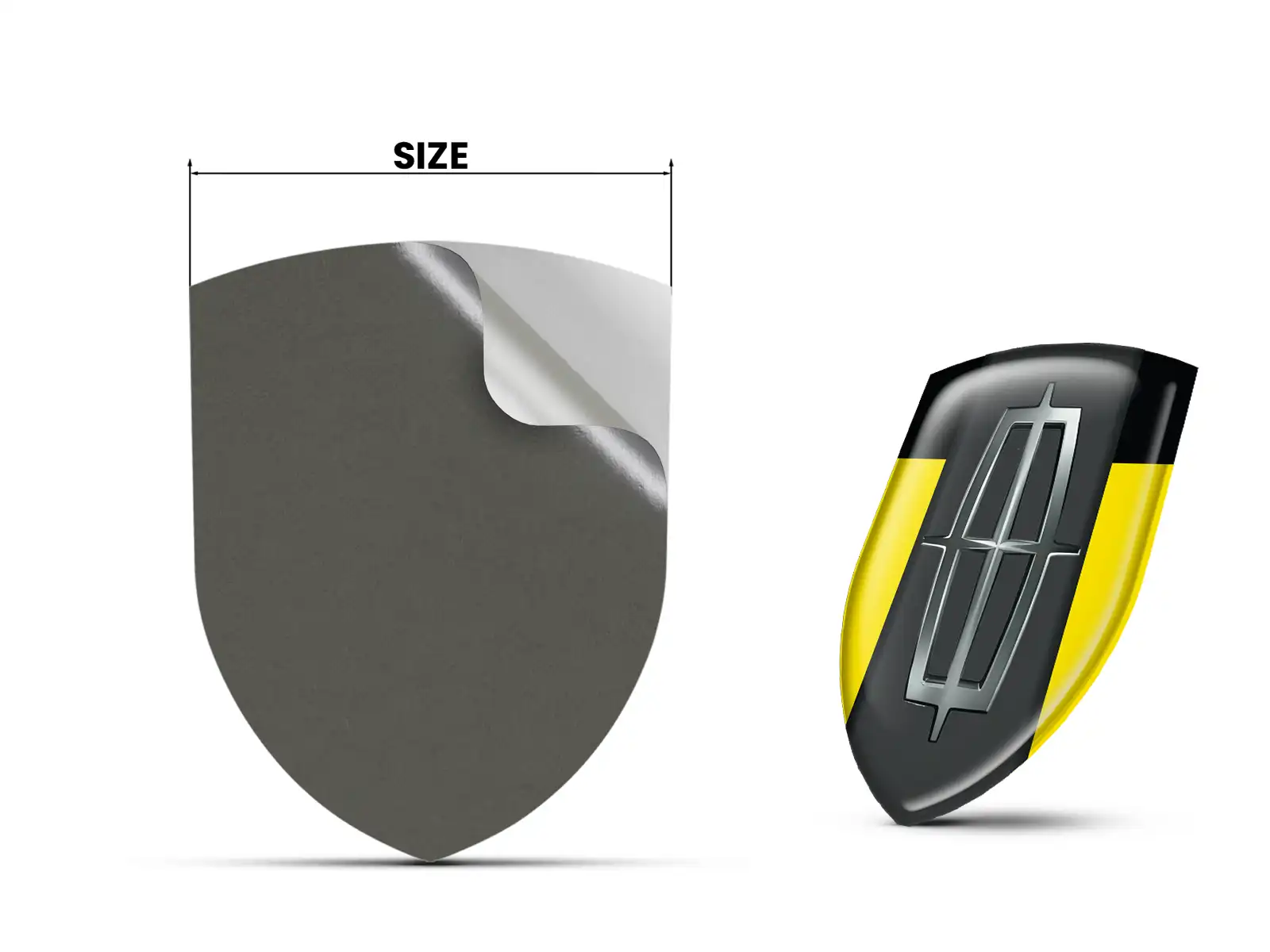 Lincoln Automatic Door Sticker High Quality Professional Pro